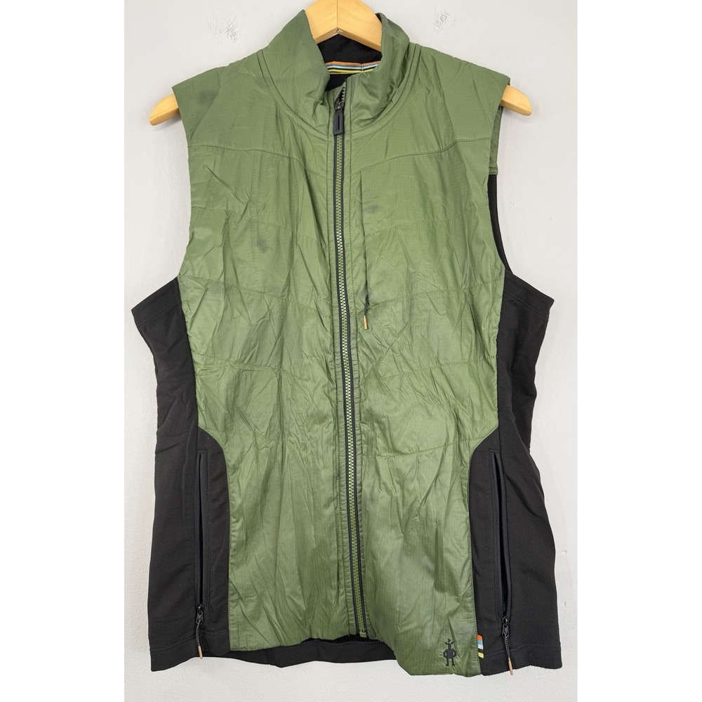 Smartwool Smartloft 60 Vest Men's Medium Green (read)